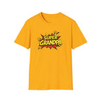 Super Grandpa T-Shirt – Comic Book Retro Graphic Tee for Grandfathers
