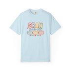 Gran Loves Her Crew T-Shirt — Personalized Grandma Family Names Tee