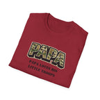 Papa Camo T-Shirt — "Papa Loves His Little Troops" Fathers Day Dad Tee