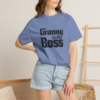 Granny Is the Boss T-Shirt – Funny Grandma Gift, Mother’s Day & Birthday Tee