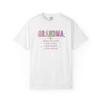 Grandma Floral T-Shirt — "Grandma makes the world a little softer, kinder, warmer"