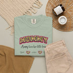 Mommy Camo Heart T-Shirt — "Mommy, I am here for little forever" Mother's Day Tee