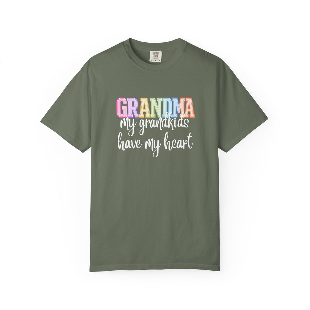 GRANDMA My Grandkids Have My Heart Tee