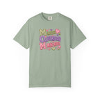 Mess, Overload, Mini-Hugs Hugs T-Shirt — Cute Hand-Lettered Mom Vibes Tee