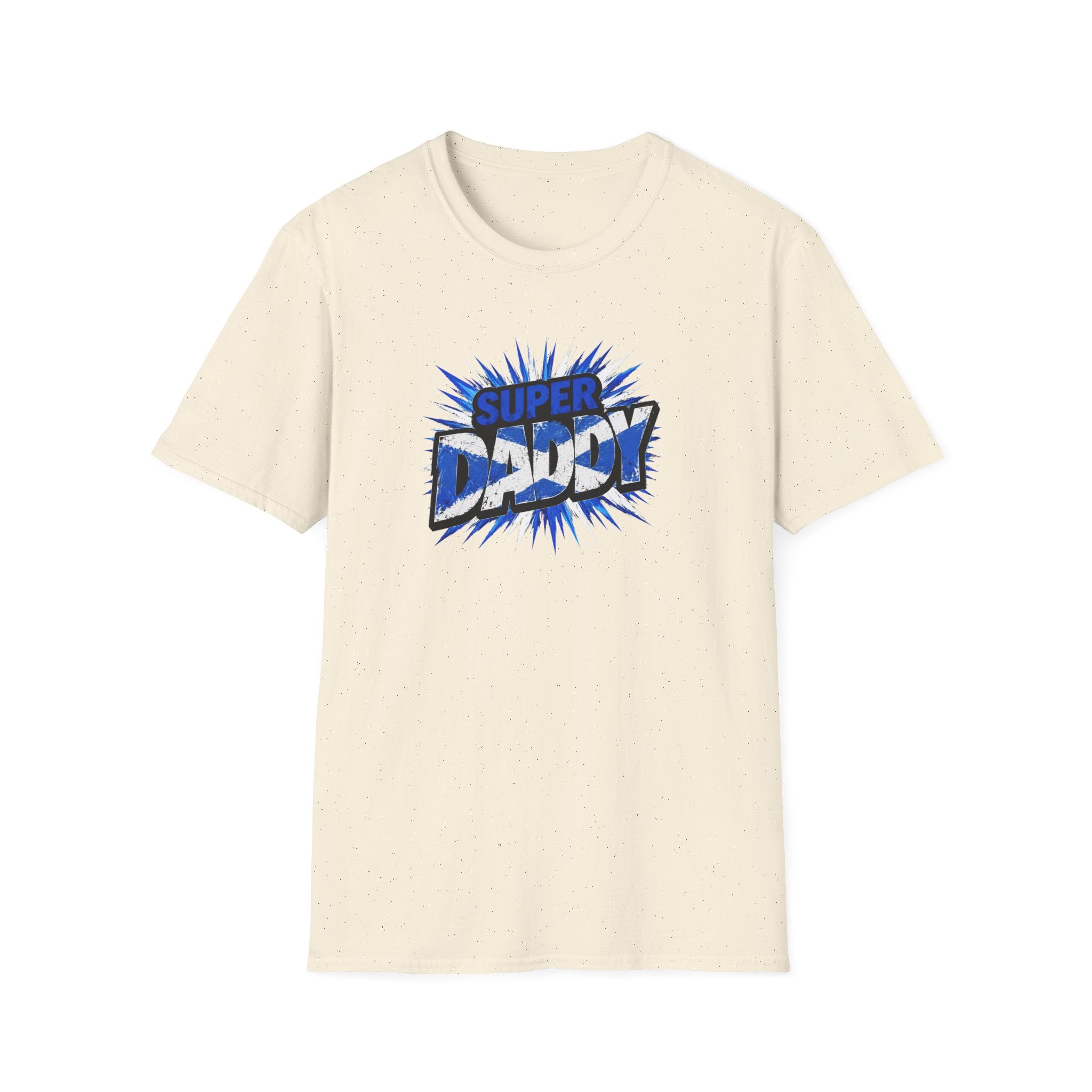 Super DADDY Scotland Flag themed T-Shirt