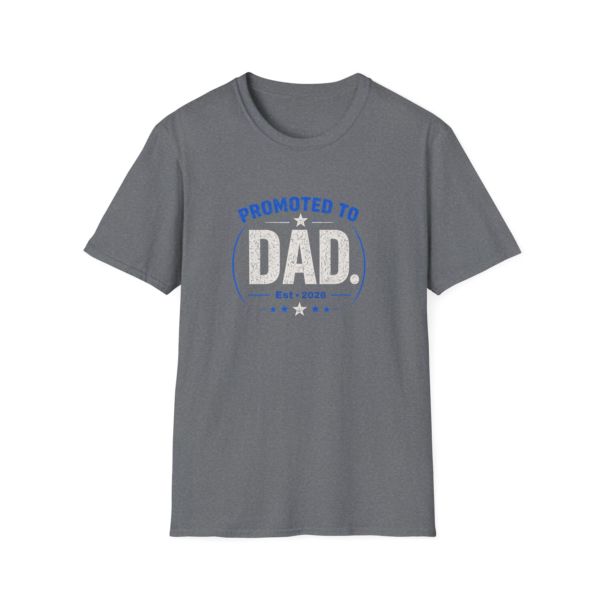 Promoted to Dad T-Shirt — New Dad Announcement Gift