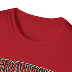 Grandad Plaid Family T-Shirt — "Loved by the Little Clan" Gift Tee