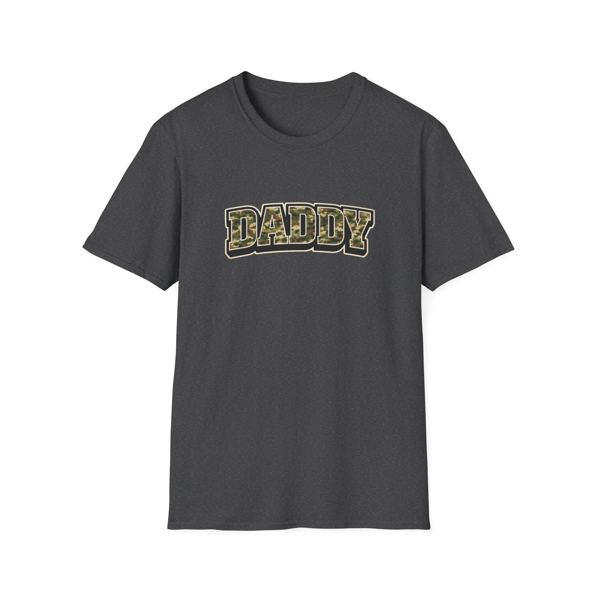 Daddy Camo T-Shirt — Military Camouflage Dad Tee for Father’s Day