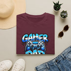 Gamer Dad T-Shirt — Blue Controller T-shirt