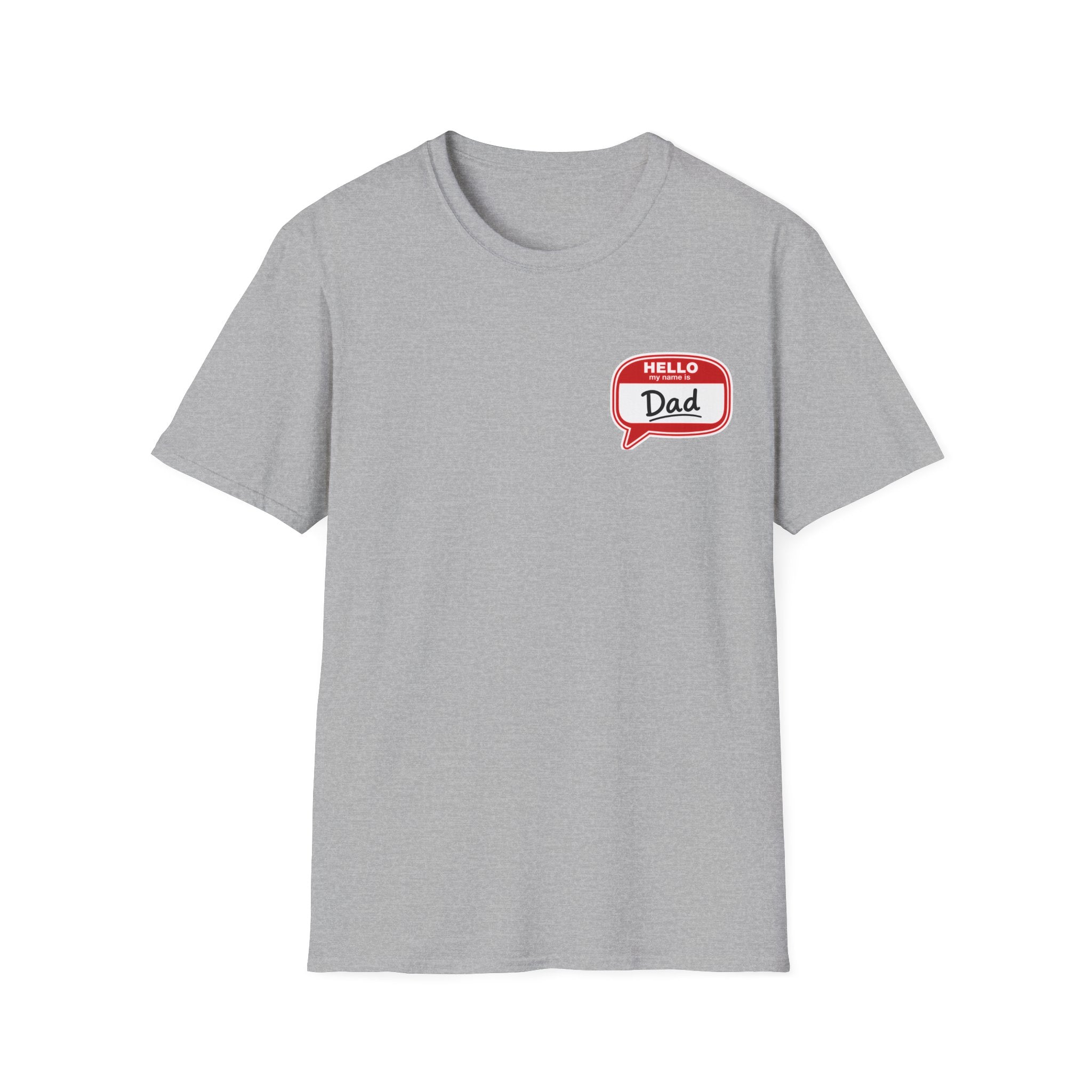 Hello Dad Speech Bubble T-Shirt — Father's Day Gift Tee