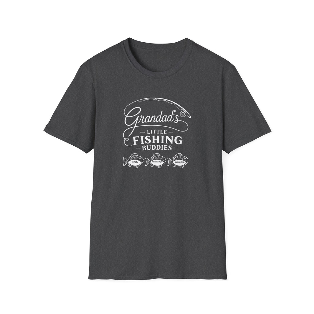 Granddad’s Little Fishing Buddies T-Shirt — Father/Grandparent Fishing Gift
