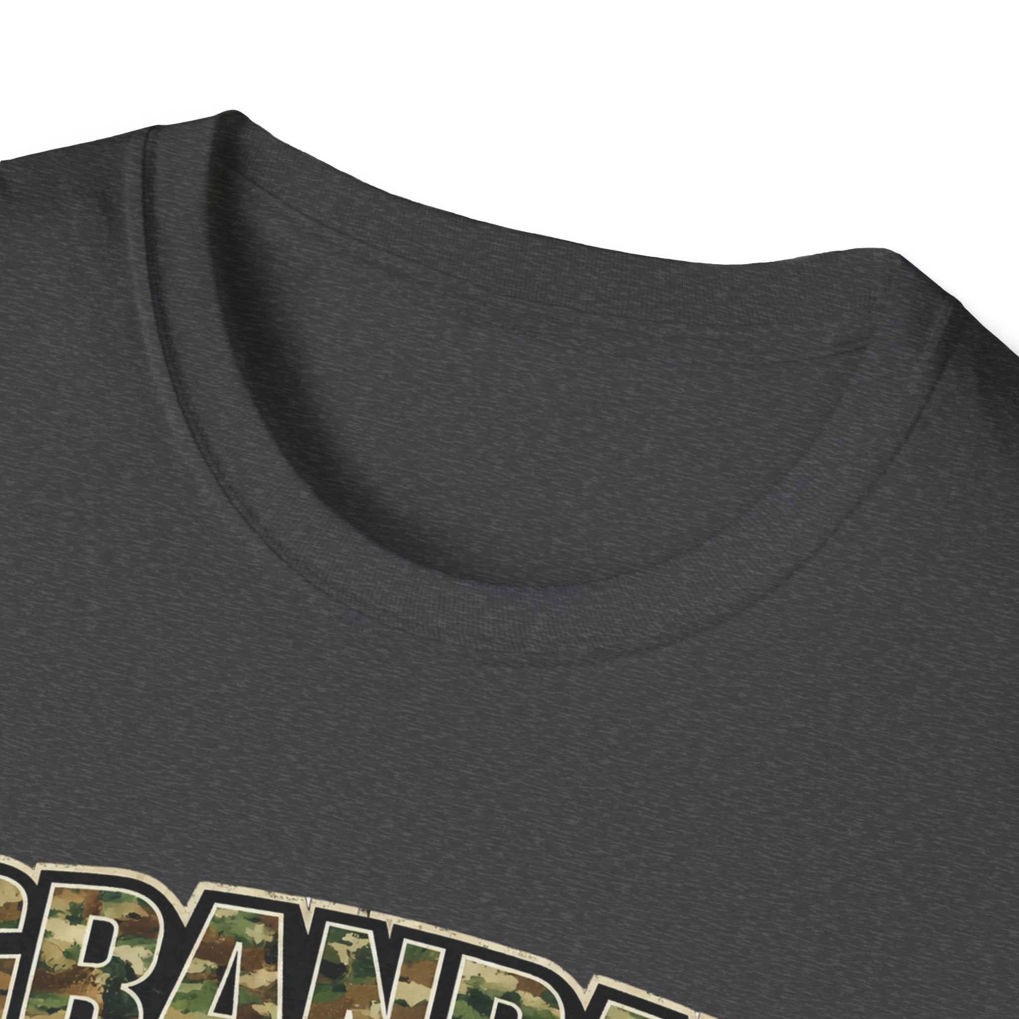 Granddad Est. 2026 T-Shirt — Camo Lettering Fathers Day Gift