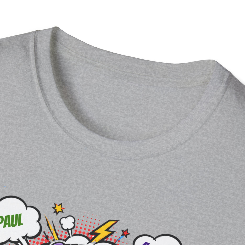 Super Papa Comic T-Shirt — Funny Father’s Day Gift