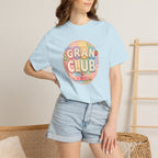 Gran Club Graphic T-Shirt — Retro Pastel Circle Design