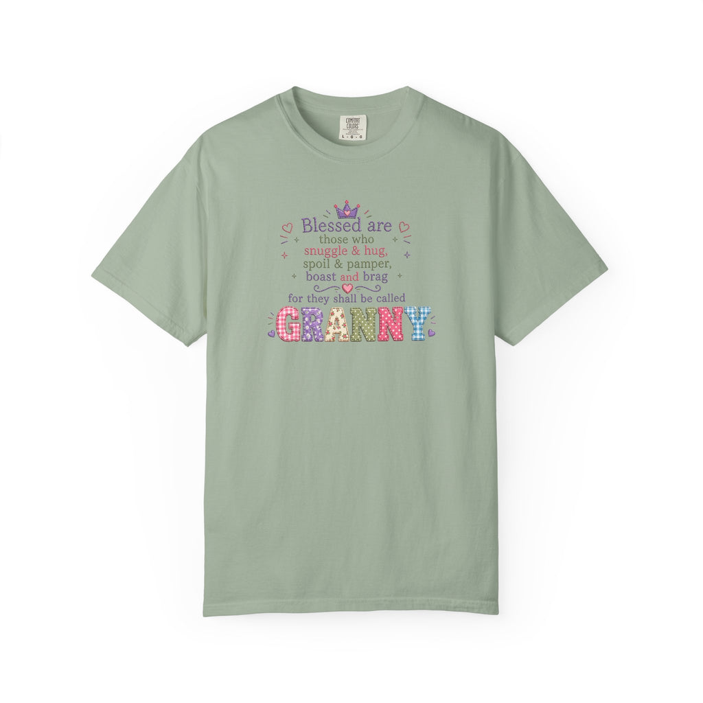 Granny Blessing T-Shirt — "Blessed are those who ... shall be called Granny" Gift Tee