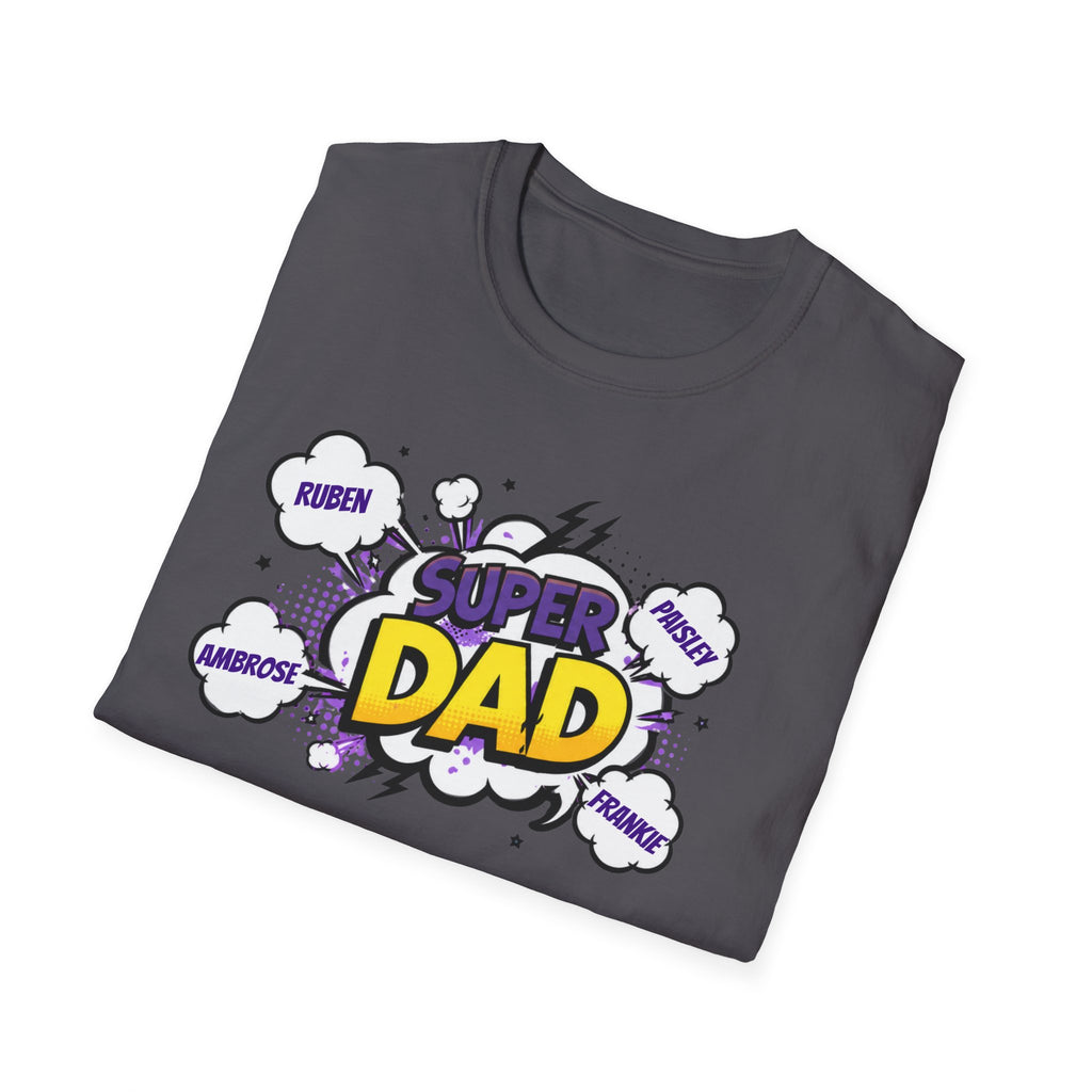 Super Dad Comic T-Shirt — Father's Day Gift Tee