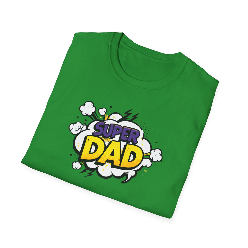 Super Dad T-Shirt — Comic Pop Art Father’s Day Gift