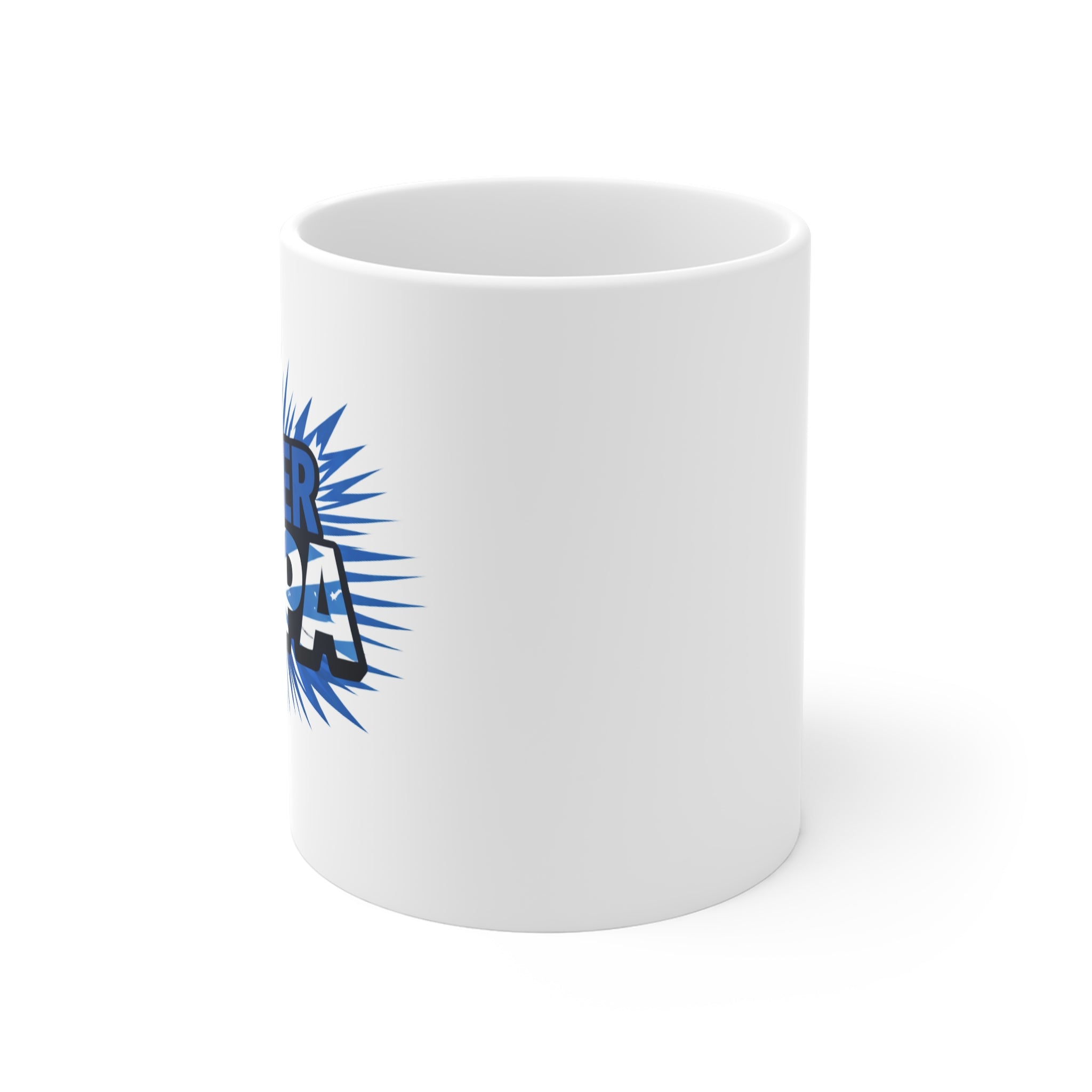 Super Papa Scotland Flag/Scottish themed 11oz Coffee Mug — Father's Day Gift