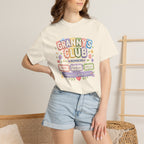 Granny's Club T-Shirt — Personalized Grandma Member Floral Tee