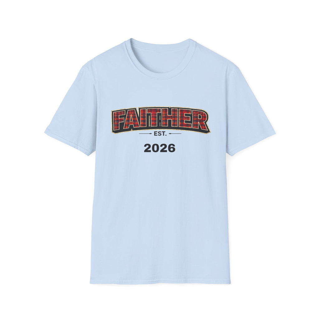 FAITHER Tartan Est- Personalised T-Shirt