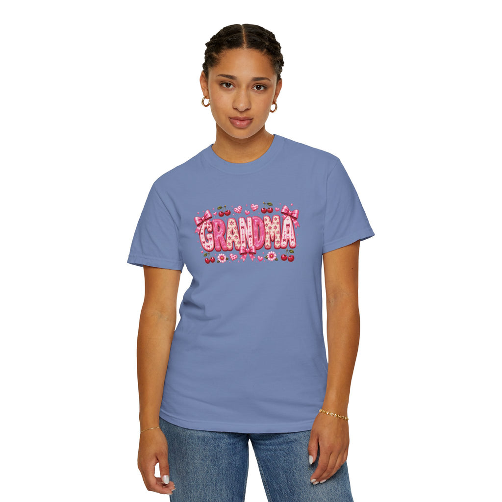 GRANDMA Floral Heart T-Shirt
