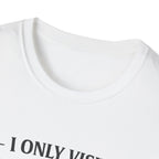 Grandpa Biscuits T-Shirt — "I Only Visit Grandpa For The Biscuits" Funny Family Tee