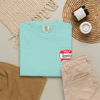 T-Shirt — "Hello Granny" Retro Name Tag Tee