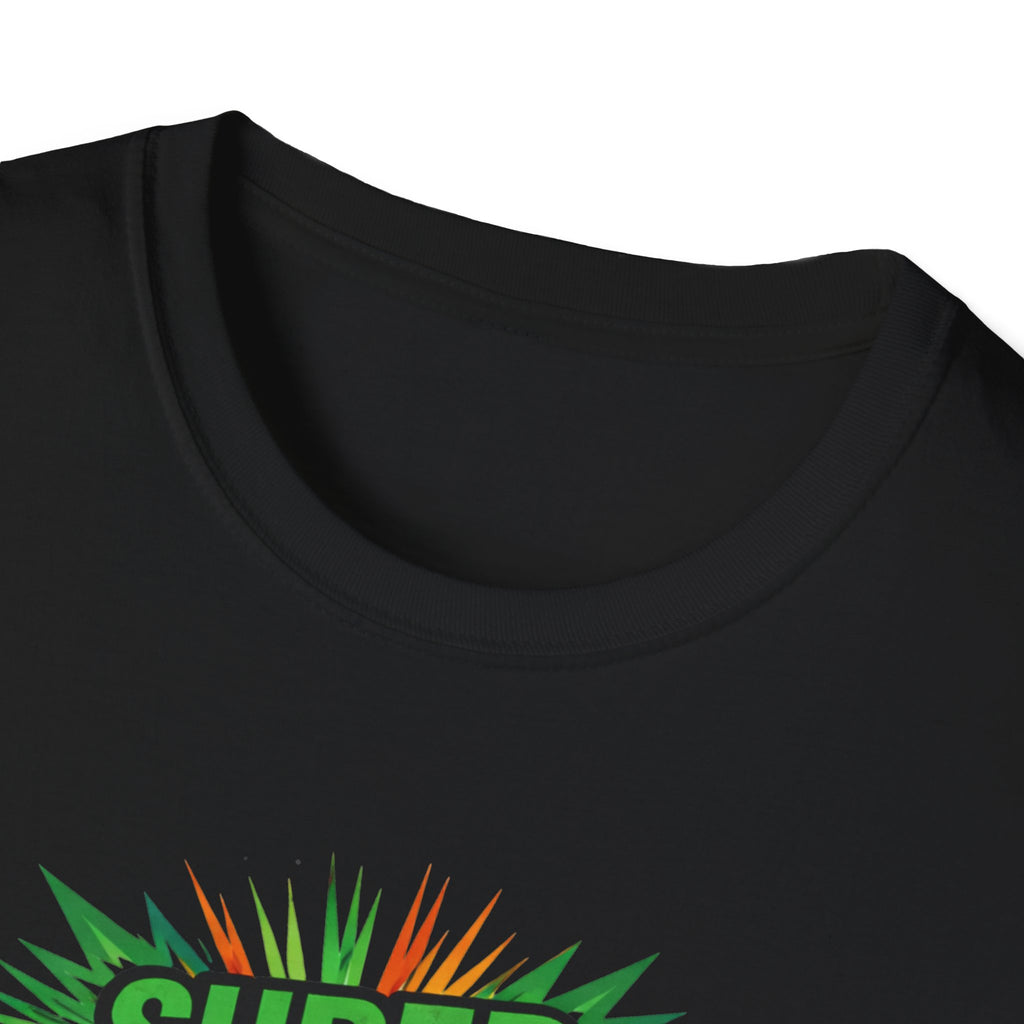 Super Grandpa Ireland Flag/Irish themed T-Shirt — Retro Comic Father's Day Gift