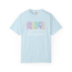Grandma T-Shirt — "My Grandkids Have My Heart" Pastel Graphic Tee