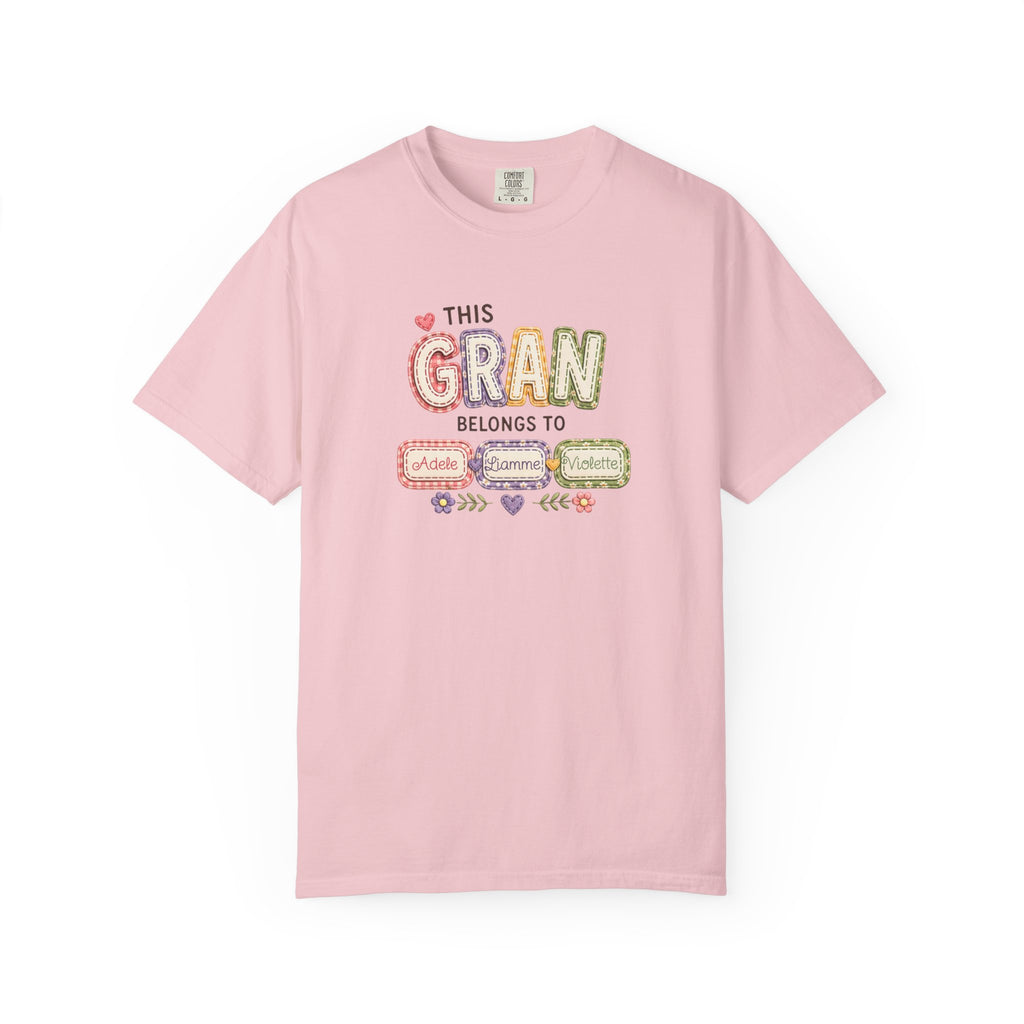 Gran Belongs To T-Shirt — Personalized "This Gran Belongs To" Family Names Tee