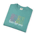 T-Shirt — "Gran Loves Her Crew" Pastel Grandma Tee
