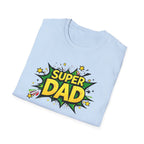 Super Dad Comic-Style T-Shirt — Father's Day Gift Tee
