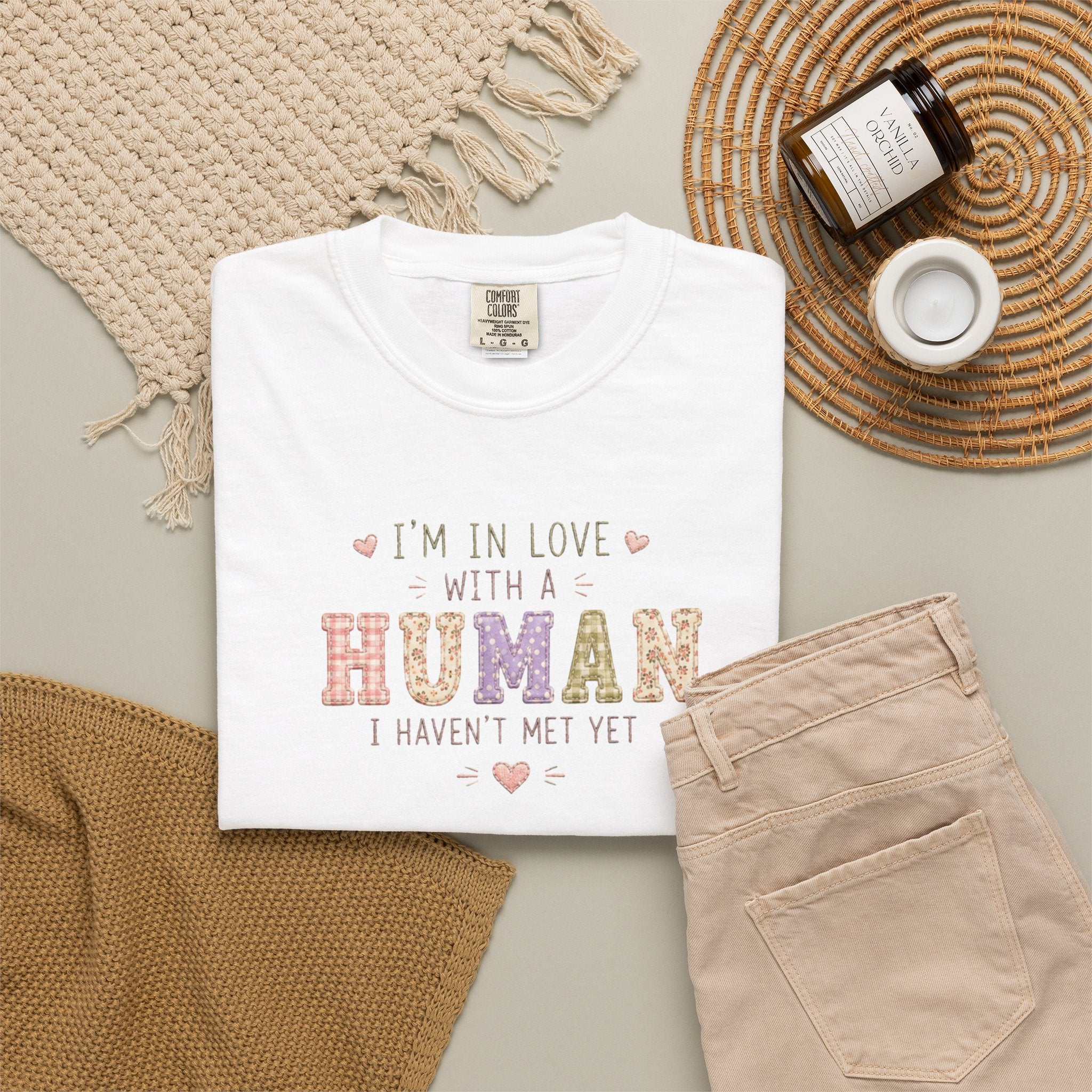 I'm in Love With a Human T-Shirt — Cute Pet Lover Tee