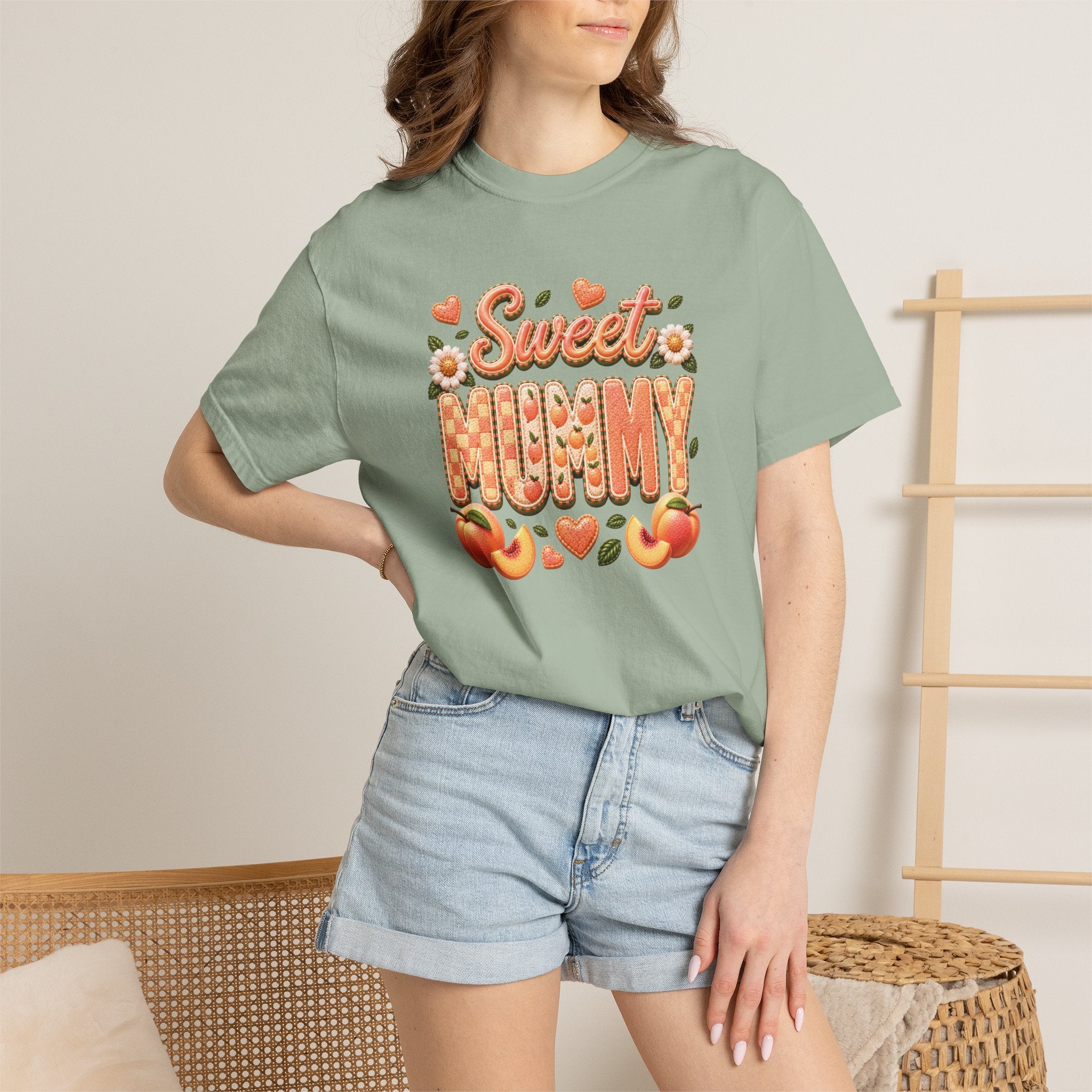 Sweet MUMMY Peach Tee