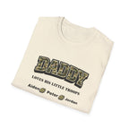 Daddy Loves His Little Troops Personalized Camo T-Shirt — Custom Name Father's Day Gift