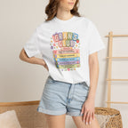 Grans Club Rules T-Shirt — Cute Floral Grandma Shirt, Funny Grandmother Gift for Mother's Day