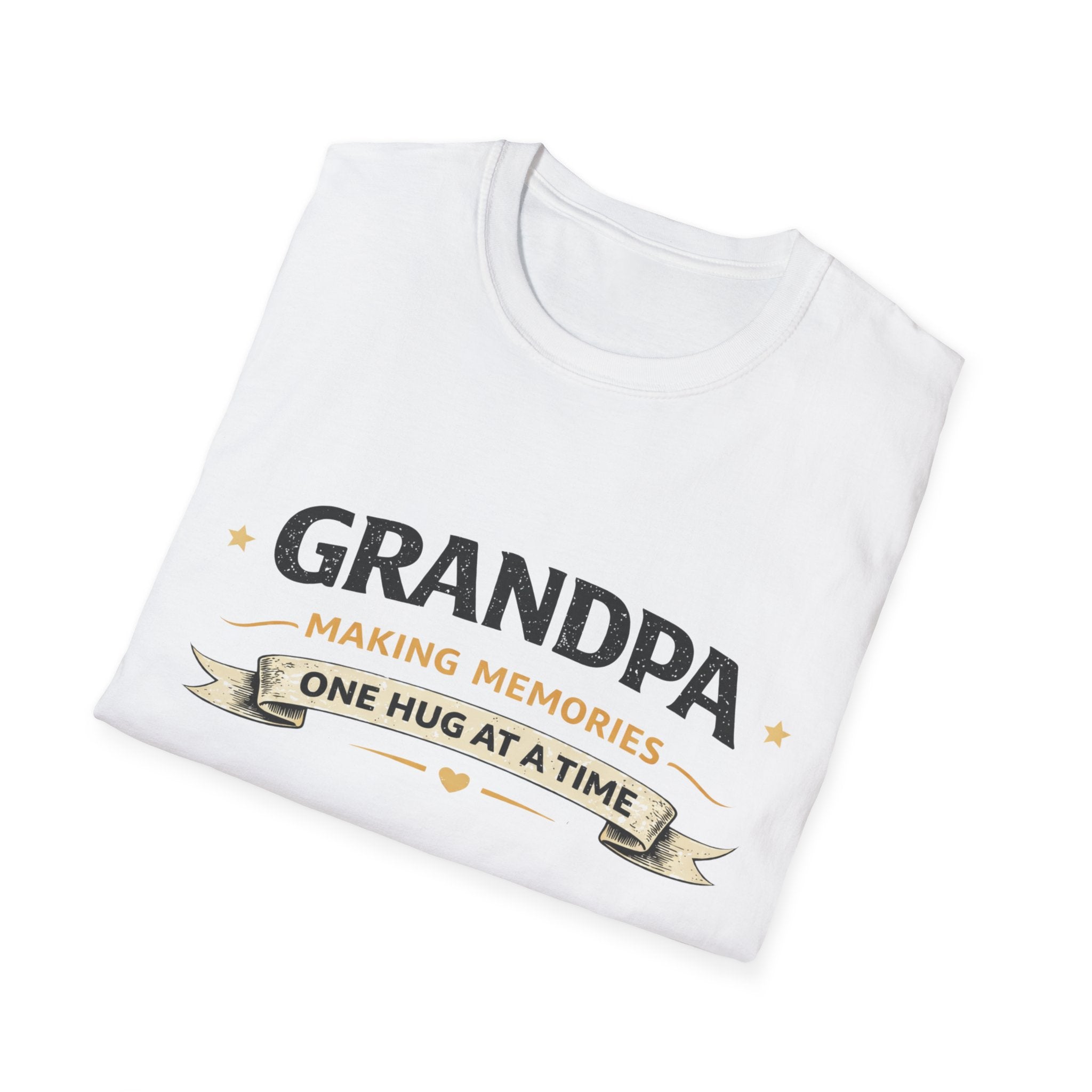 Grandpa Making Memories One Hug At A Time T-Shirt — Father's Day Gift