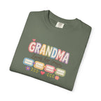 Grandma Loves Her Crew T-Shirt – Cute Pastel Grandma Family Tee
