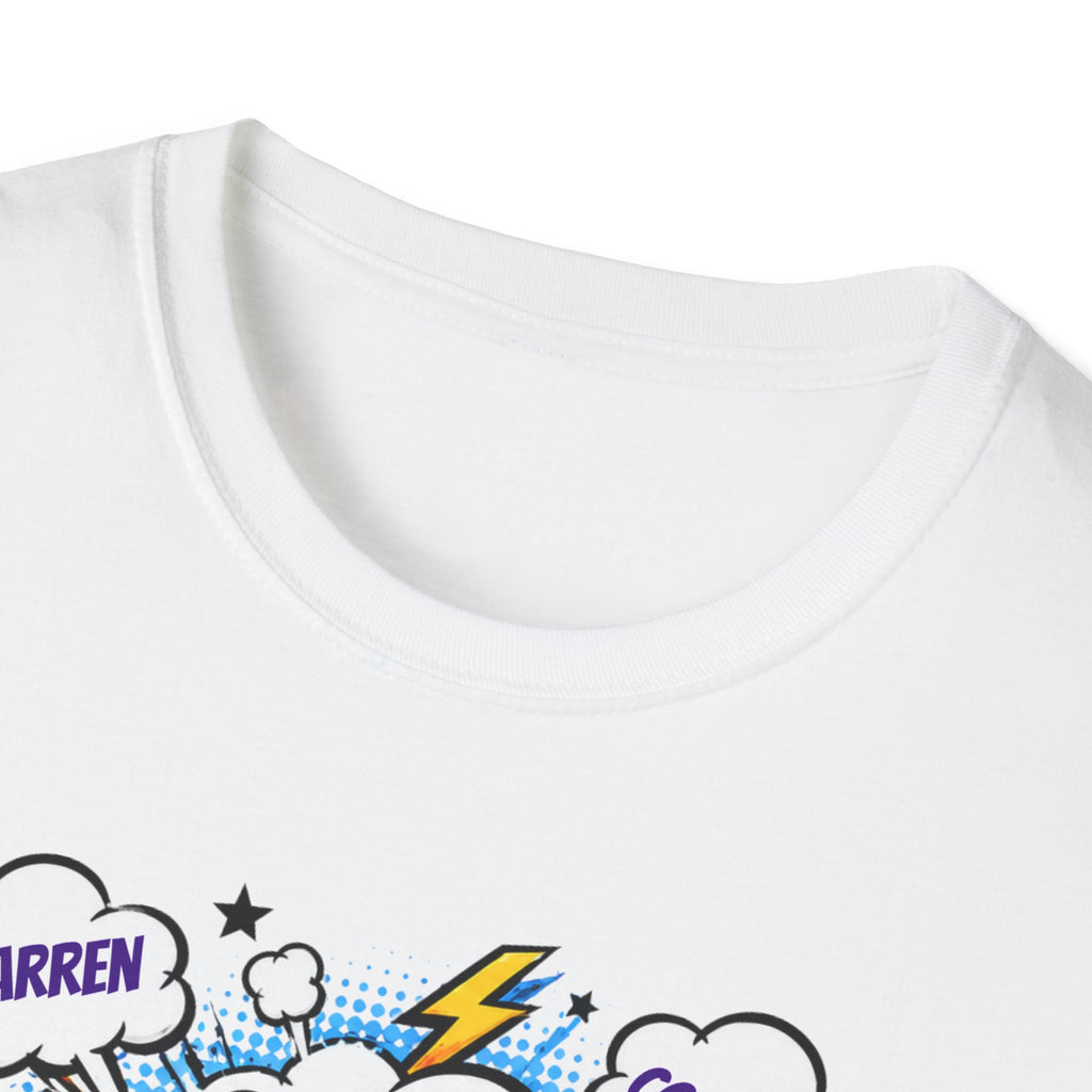 Super Grandad Comic-Style T‑Shirt — "Super Grandad" Graphic Tee, Father's Day & Grandparents Gift