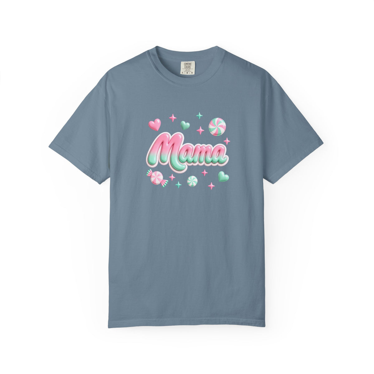 Mama Pastel Candy Script T-Shirt