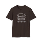 Fishing T-Shirt — "Grandpa's Little Fishing Buddies" Grandpa & Kids Matching Tee