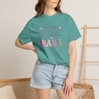 Nana T-Shirt — "I Never Knew How Much Love My Heart Could Hold Until Someone Called Me Nana" — Floral Grandma Gift