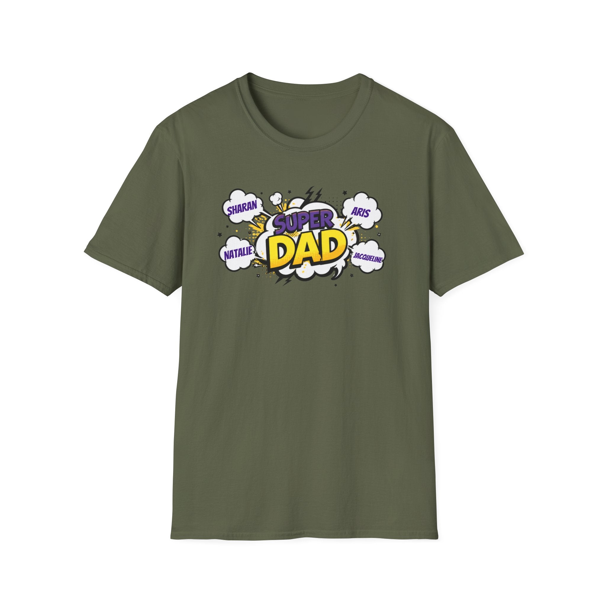 Super Dad Comic T-Shirt – Funny Father’s Day Gift