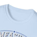 T-Shirt — "Measure Once, Cut Twice" Carpenter Tape Measure Design