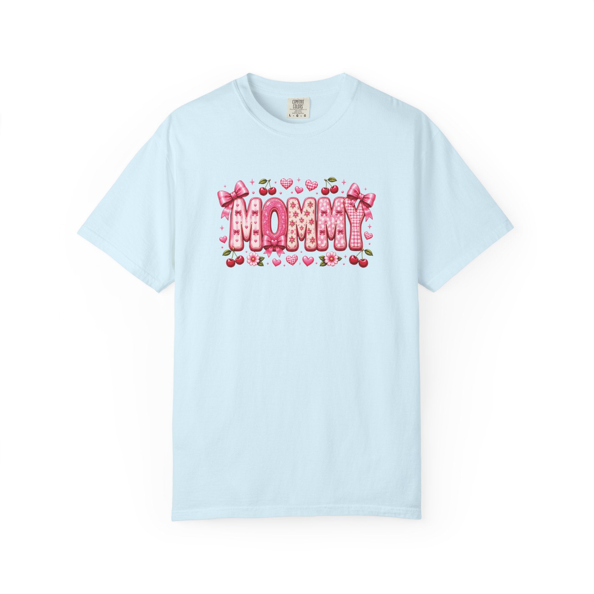 MOMMY Floral Heart T-Shirt