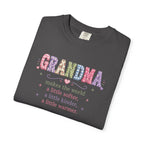 Grandma Floral T-Shirt — "Grandma makes the world a little softer, kinder, warmer"
