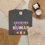 Growing a Tiny Human T-Shirt — "Growing a Tiny Human, Send Snacks" Maternity Tee