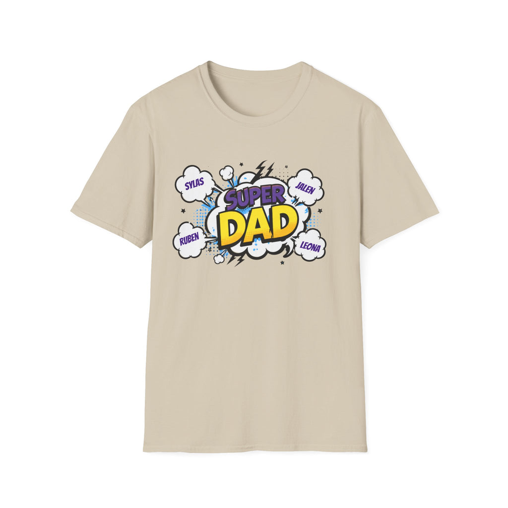 Super Dad Comic Graphic T-Shirt — Father’s Day Gift Tee