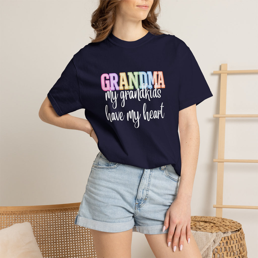 GRANDMA My Grandkids Have My Heart Tee