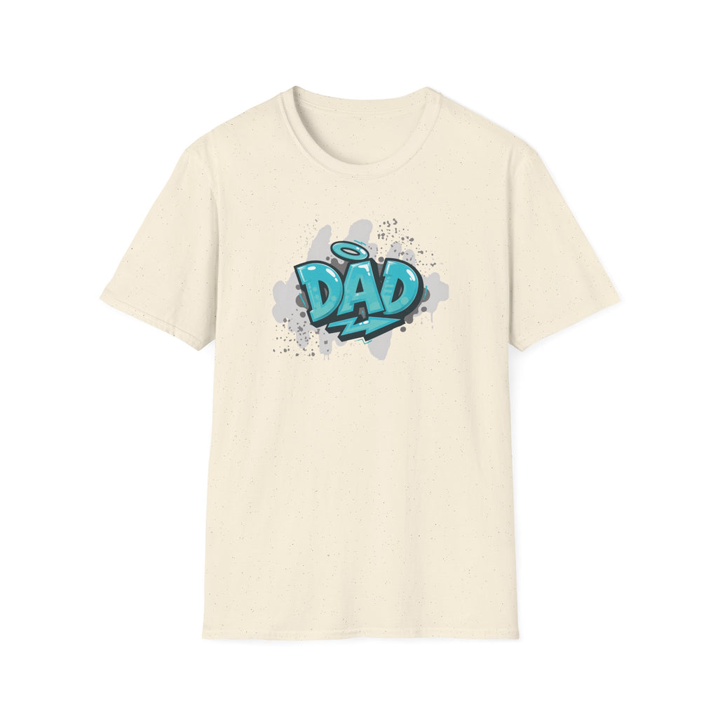 Dad Blue Graffiti T-Shirt
